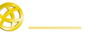 Icono de un globo terráqueo amarillo junto a las palabras "Bibliotecas Comfamiliar" en blanco y amarillo sobre fondo gris claro, inspirado en las iniciativas de la Biblioteca Pública dirigidas por Hugo Ángel Jaramillo.
